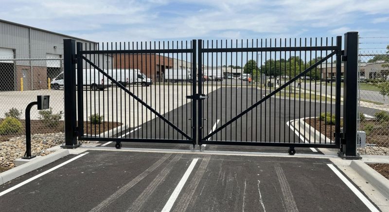 Commercial Gate Installation in Cary, NC