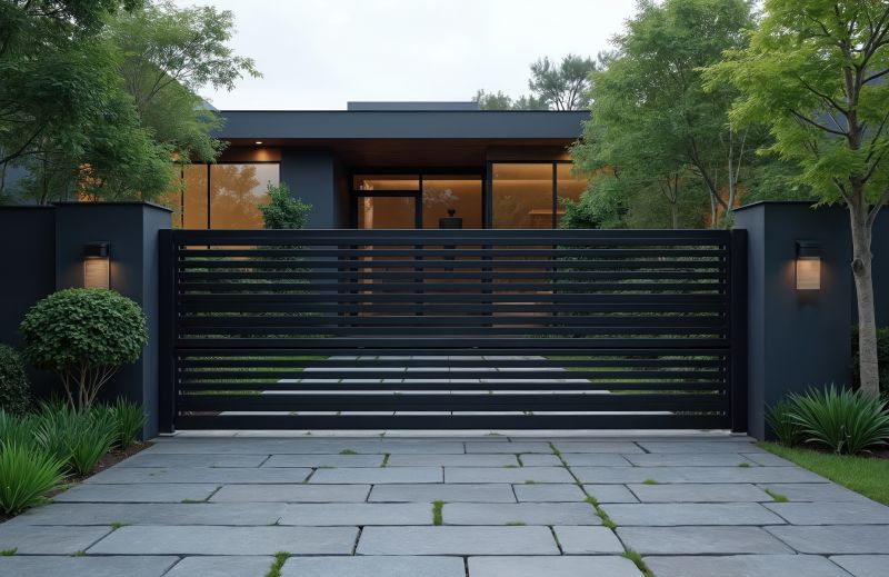 Driveway Fence Installation in Cary, NC