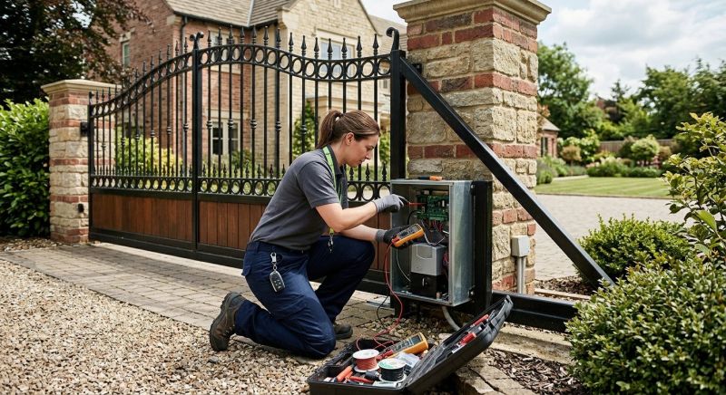 Gate Entry System Installation in Boca Raton, FL
